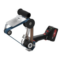 TOPRAIL AKKU BRUSHLESS kabelloser Rohrbandschleifer TOPRAIL AKKU BRUSHLESS kabelloser Rohrbandschleifer